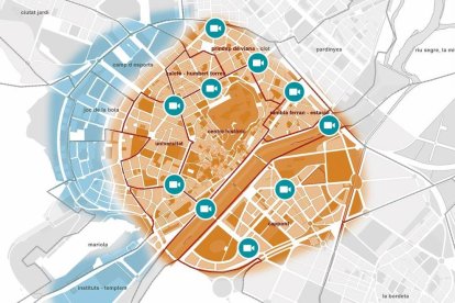 Així serà la Zona de Baixes Emissions de Lleida