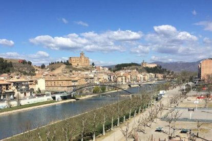 Vista d'arxiu de Balaguer.