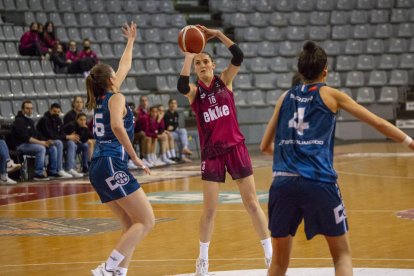 Maria Cerqueda fue una de las destacadas del partido de ayer.