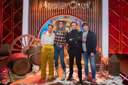 Vaquerizo visita 'MasterChef'