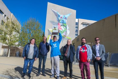 Clausura del _potFest de Lleida, que deja seis murales en Cappont 