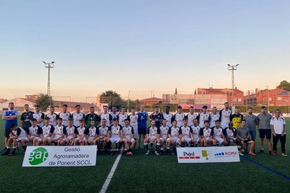 Els dos equips del Borges es van presentar ahir davant l’afició.