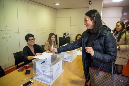 Votación en diciembre de la junta del Colegio de Abogados de Lleida