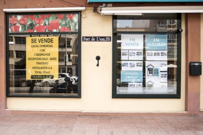 El sector immobiliari es veu afectat per l’evolució dels tipus.