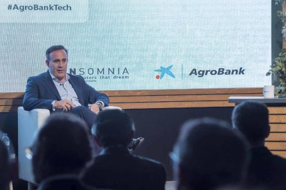 El director de AgroBank, Sergio Gutiérrez.