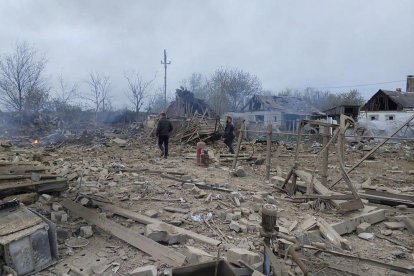 Los ataques rusos dejan un rastro de destrucción en Ucrania.