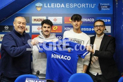 El Lleida Esportiu presenta Sabater i Rivas