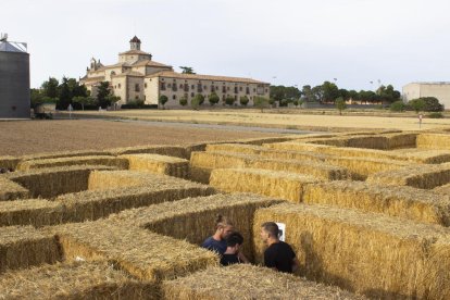 El laberinto de paja de Sant Ramon abre hoy sus puertas de nuevo