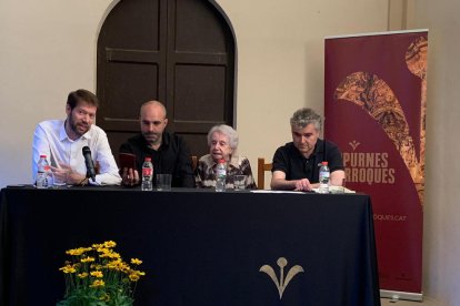 Homenaje a Montserrat Torrent, en el santuario de El Miracle.