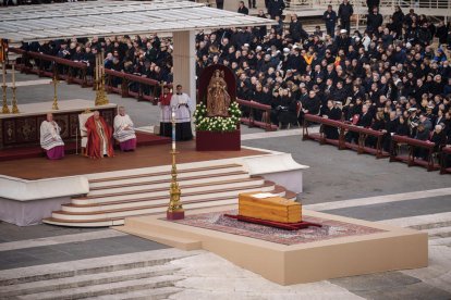 El funeral de Benedicto XVI.