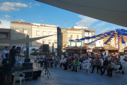 Una de les activitats de la jornada d’ahir de la FiraPesca d’Alfarràs.