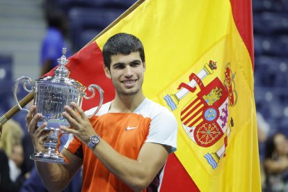 Carlos Alcaraz, el sexto número uno del tenis español