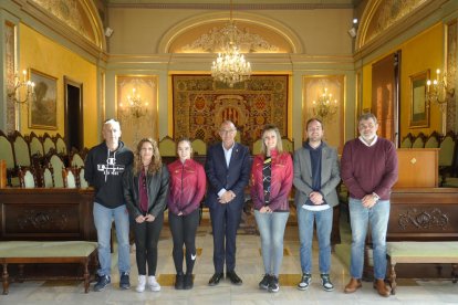 La leridana Ares López, homenajeada en la Paeria