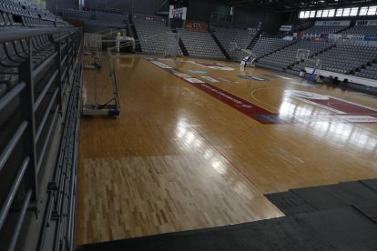 En les últimes setmanes s’han fet provatures de diferents tipus de parquet al Barris Nord.