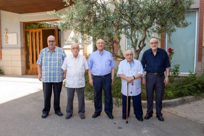 Els germans de la comunitat de La Salle a Mollerussa.