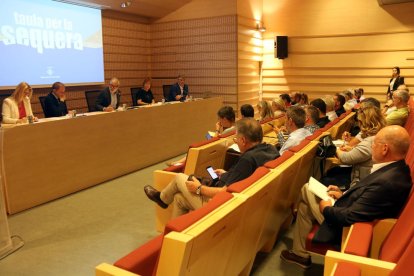 Acte de constitució de la Taula per la Sequera de la Paeria de Lleida