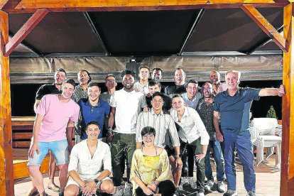 Cena de celebración por el ascenso del Rodi Balàfia Volei