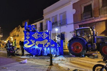 Una mujer muere y 5 heridos arrollados por carroza de cabalgata de Marchena