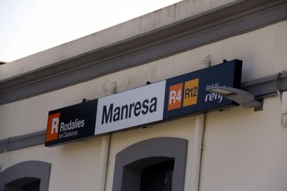 Estació de Rodalies de Manresa.