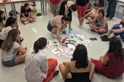 El curso sobre el ciclo menstrual que se impartió el pasado verano. 