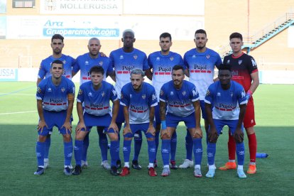 Primer onze inicial del Mollerussa d’aquesta temporada.