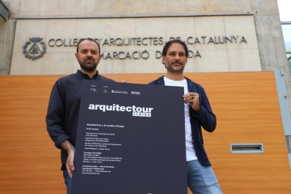 Orland Martí i Lluís de la Fuente van presentar l’Arquitectour.