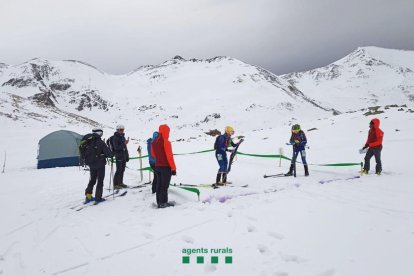 Uno de los controles llevados a cabo por los Agentes Rurales. 