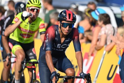 El colombià va participar ahir en el Tour de Dinamarca.