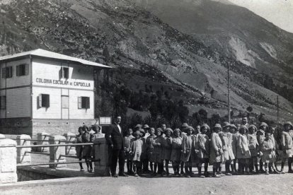 A Capdella (Pallars Jussà) es va instaurar una d’aquestes colònies.