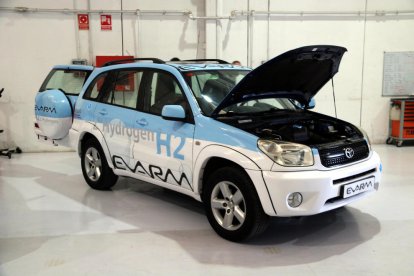 EVARM ha desenvolupat el primer vehicle de l'Estat que funciona 100% amb hidrogen