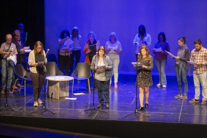 Recital poètic d’homenatge a Maluquer, a La Lira de Tremp.