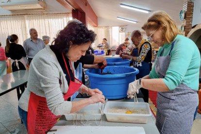 Comida popular en la Casa de Extremadura