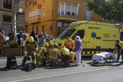 Imagen de archivo del atropello mortal de Tàrrega del día 29. 