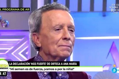 Ortega Cano en plan vacile.