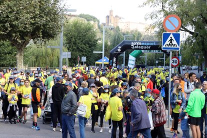 La edición de 2021 congregó a más de mil personas en la caminata de Balaguer.