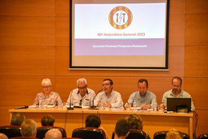 Un momento de la asamblea celebrada en la Cámara.