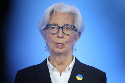 La presidenta del BCE, Christine Lagarde.