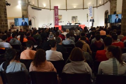 La inauguración del curso académico de Inefc Pirineus el día 4.