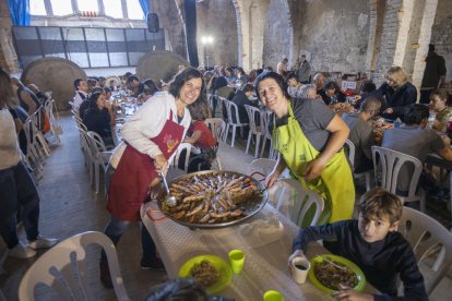 L’edifici del Sindicat de Cèsar Martinell de Sant Guim de Freixenet va acollir el concurs d’arrossos.