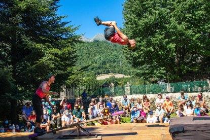 Una actuació circense de l’edició de l’any passat del festival.