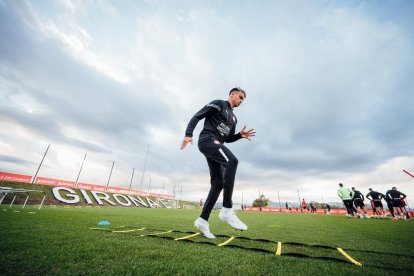 Reinier entrenant a Girona