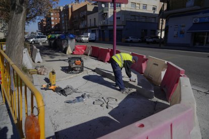 El carril bici naixerà a la plaça de França i recorrerà Alcalde Porqueres i la carretera N-230.