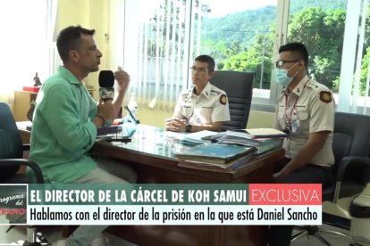 L’entrevista al director de la presó.