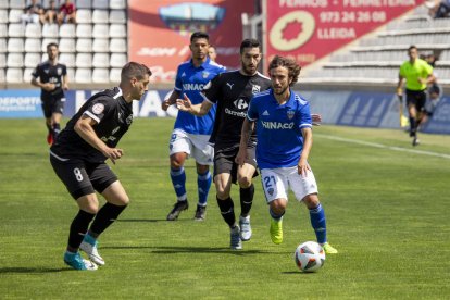 Agüero fue uno de los más destacados del Lleida, sobre todo durante la primera mitad.