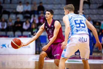 Juani Marcos le ganó claramente la partida a Luka Rupnik.