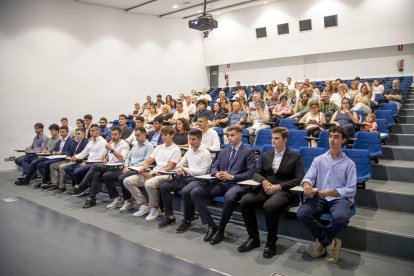 Cerimònia de lliurament d'orles dels graus d'Enginyeria Forestal de la UdL