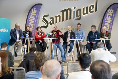 Presentación ayer en las instalaciones de San Miguel de la segunda edición del Magnífic Fest.