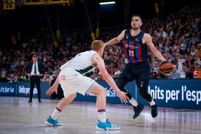 Satoransky, en una acció del partit d’ahir.