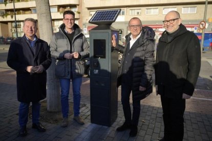 Així són els nous parquímetres de Lleida