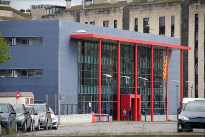 Imagen de archivo de la comisaría de los Mossos d’Esquadra en Lleida ciudad.